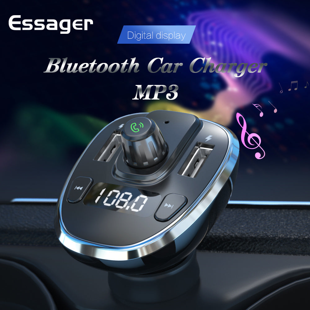 Multifunctional Dual USB Bluetooth Car Charger