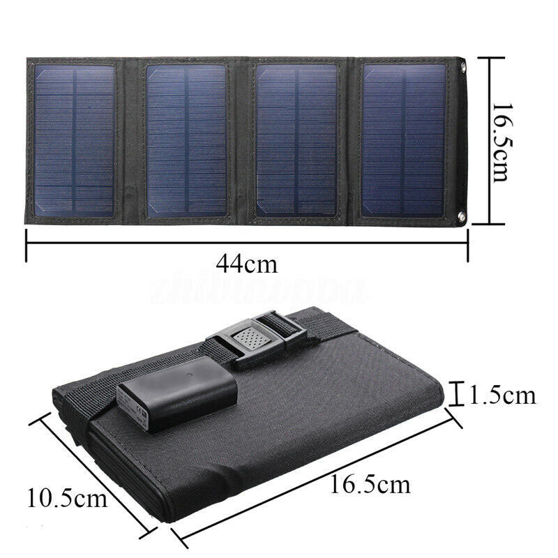 USB Portable Solar Foldable Battery Panel