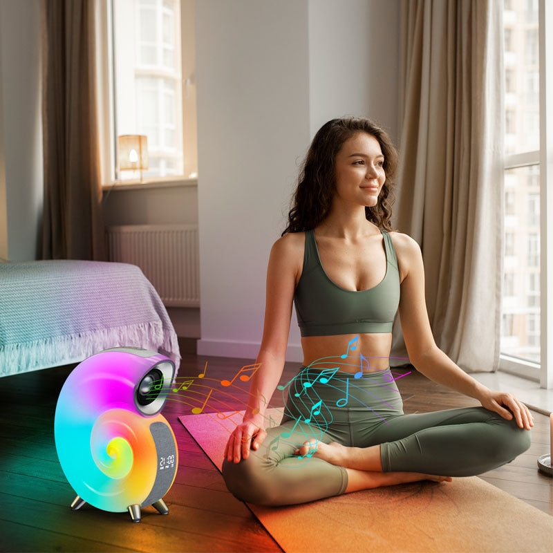 Smart RGB Conch Atmosphere Light Bluetooth Speaker